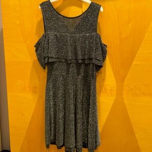 Zara cold shoulder dress size 164